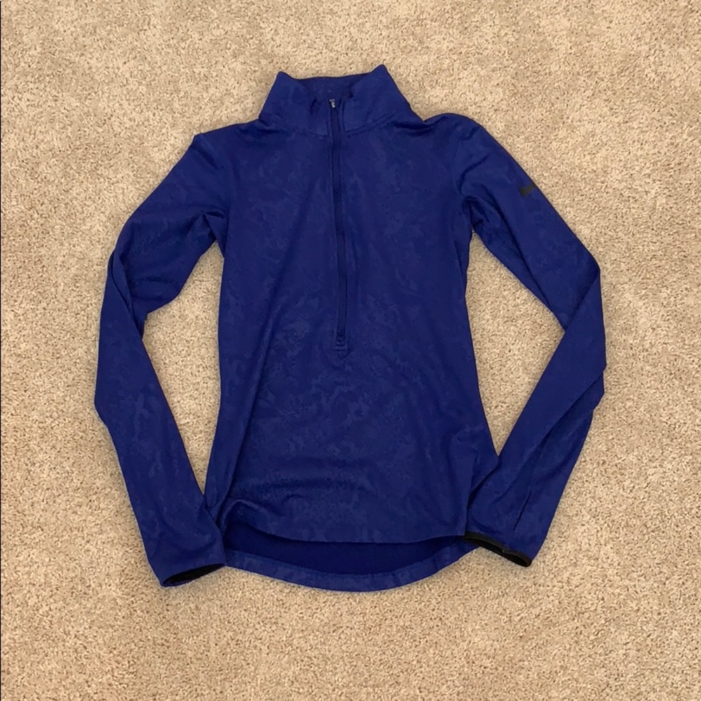 Blue Nike Half Zip